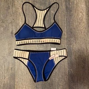 Blue Victoria’s Secret bikini